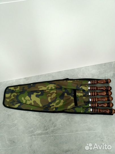 Шампура в чехле подарочные 6шт