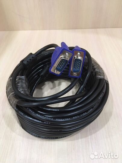 Кабель ATcom VGA вилка - VGA вилка 20 метров