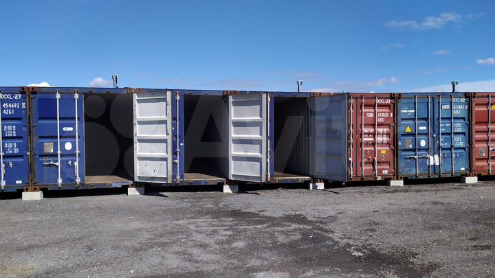 Аренда контейнера под склад 27 м²