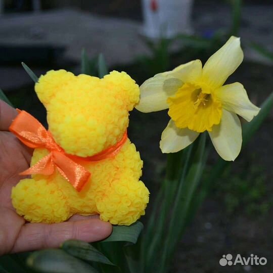 Мыльные цветы букет