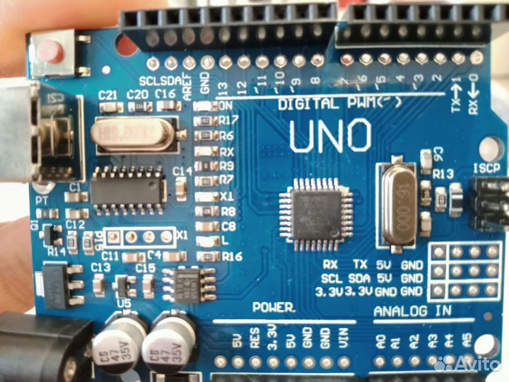 Ардуино Уно (arduino uno) с проводом USB новая