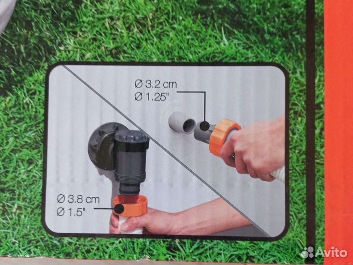 Песочный фильтр-насос 11355л/ч Bestway 58486