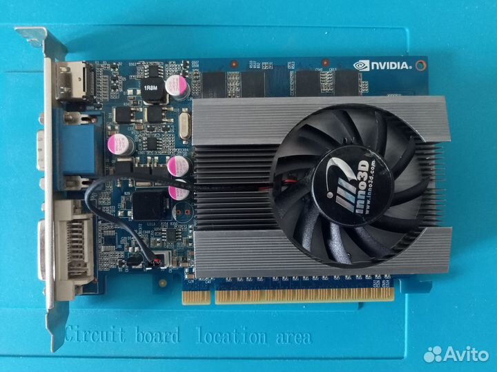 Видеокарта inno3D GeForce GT 440 2Gb gddr3