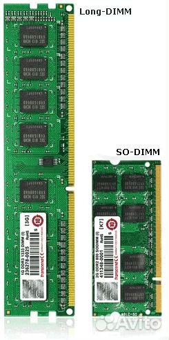 Оперативная память ddr2 ddr3 ddr4 dimm sodimm