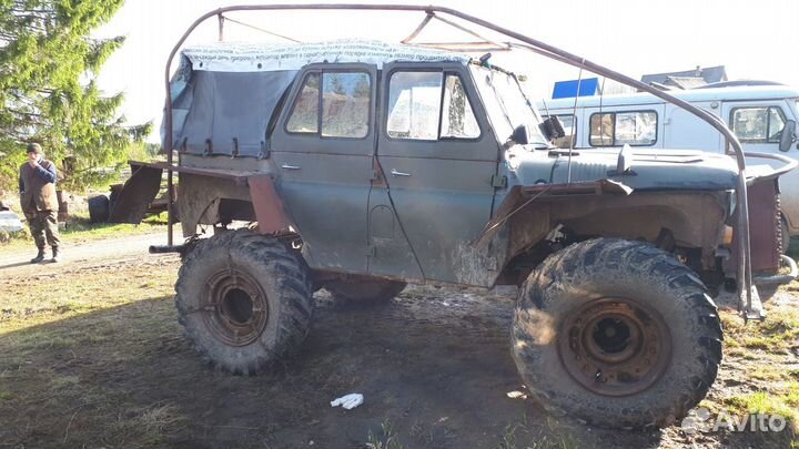 УАЗ вездеход болотоход самоделка