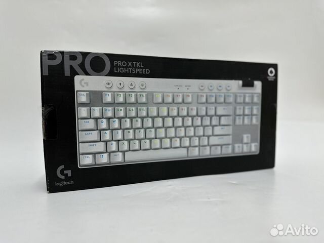 Клавиатура Logitech G Pro X TKL lightspeed Белая купить в Москве ...