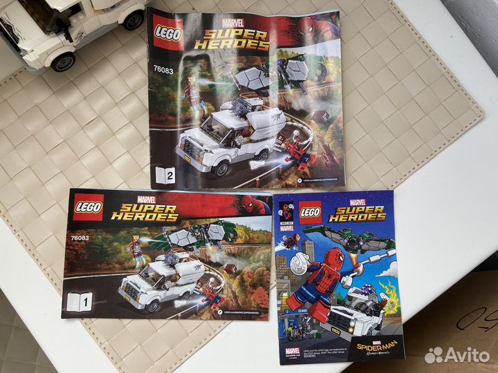 Lego 76083 Marvel Человек паук возвращение домой