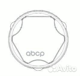 Пыльник шруса внутр к-кт citroen: jumper c борт