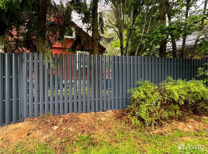 Забор из профнастила без посредников