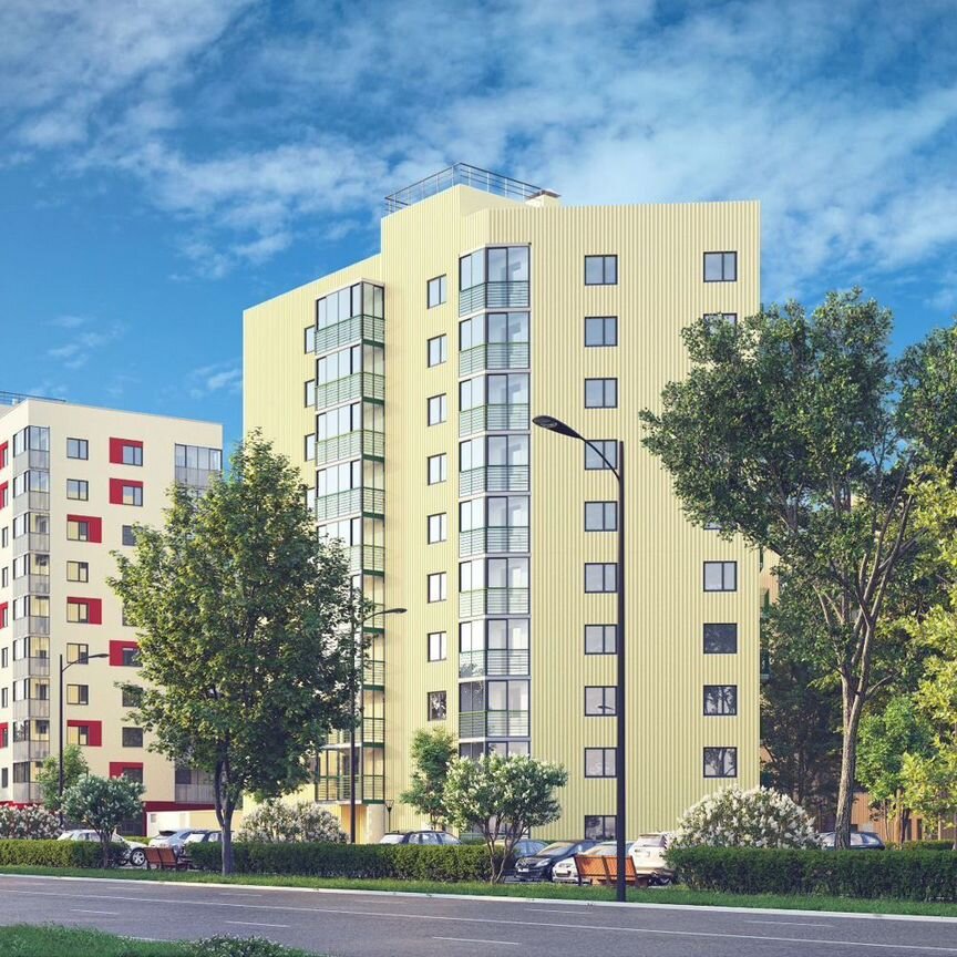 1-к. квартира, 33,5 м², 9/11 эт.