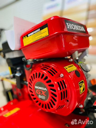 Мотоблок бензиновый Honda 13л.с + Плуг