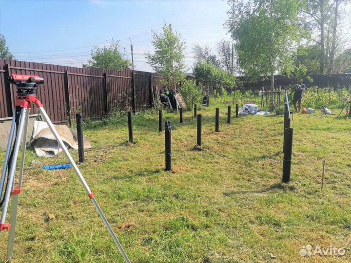 Винтовые сваи под ключ