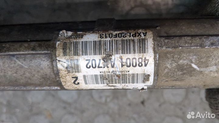 Рейка рулевая без г/у Nissan Micra K12E, 2006