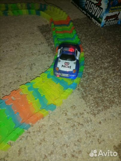 Трек с машинкой