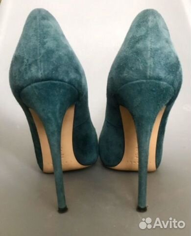 Замшевые туфли casadei 39 оригинал