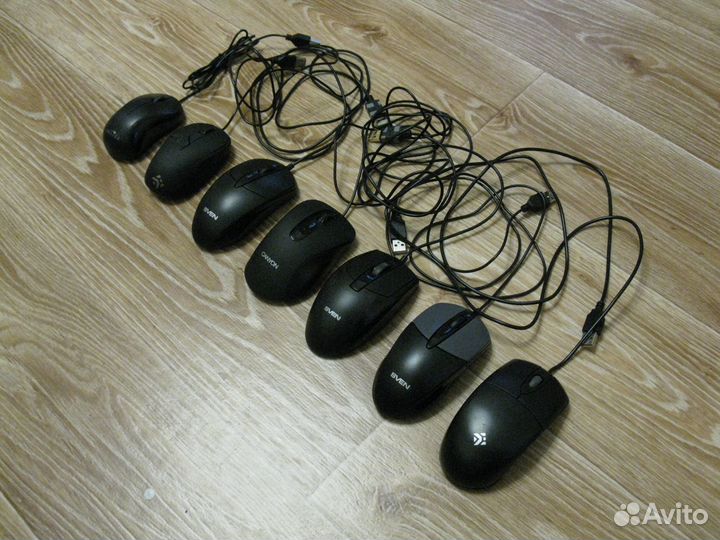 Мыши проводные, USB