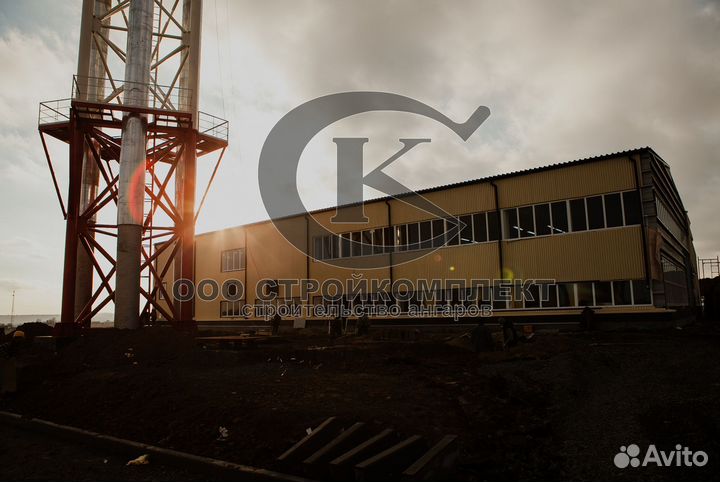 Теплый Ангар Склад Цех xc1271