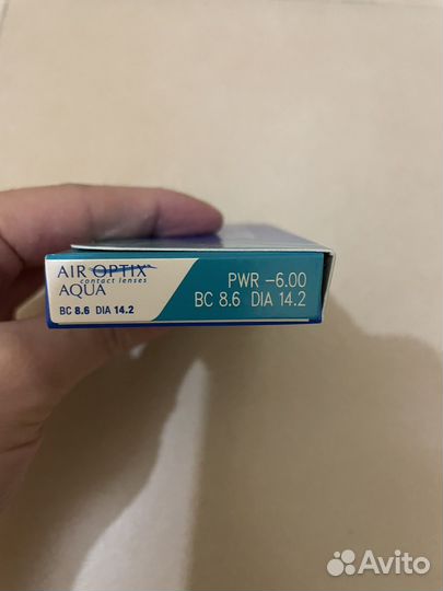 Линзы контактные