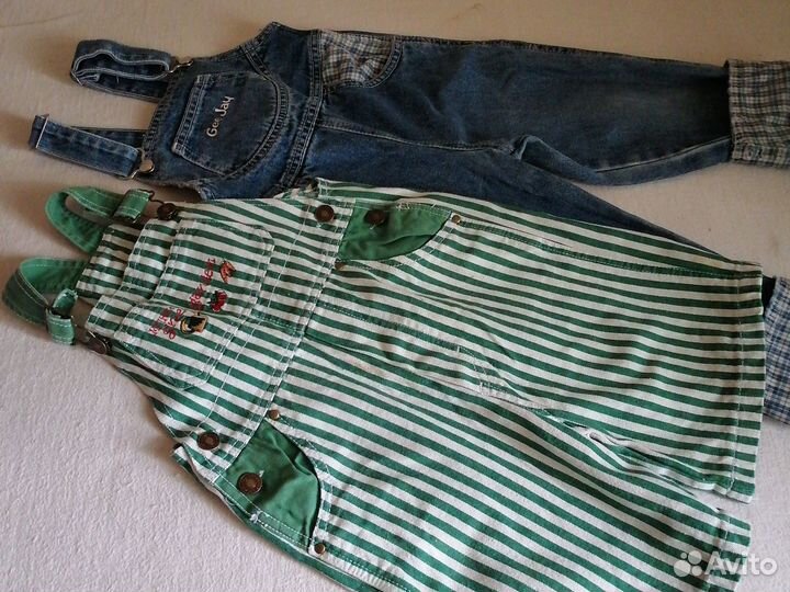 Комбинезоны джинсовые hm, gee gay. 92-98