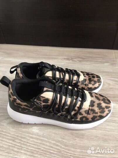 Кроссовки леопардовые h&m