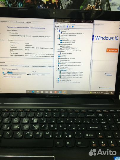 Lenovo 15.6 core i5/8Gb/GeForce630M2Gb/SSD+HDD
