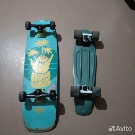 Круизер и скейтборд