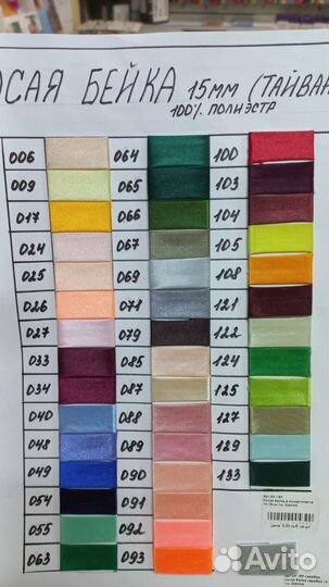 Косая бейка и кант