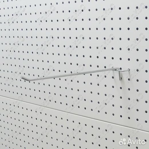 Крючок для перфорированной панели одинарный L300
