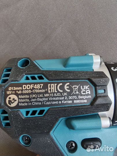 Шуруповерт Makita 18v