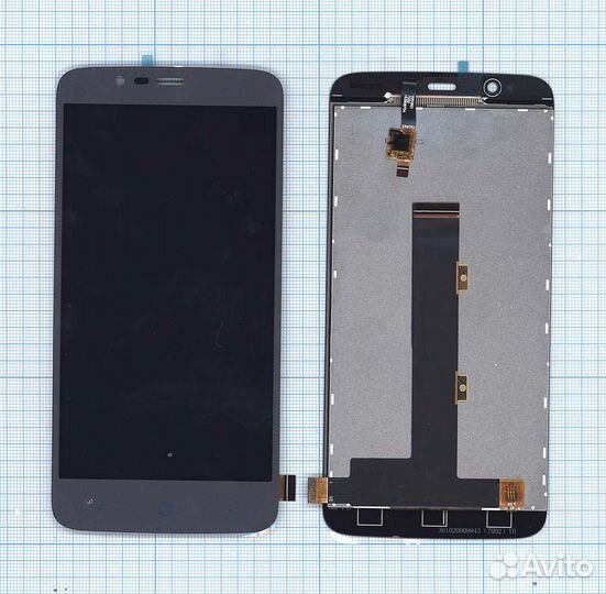 Дисплейный модуль для ZTE Blade A310 серый