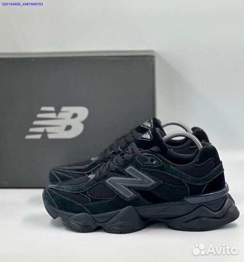 Кроссовки New Balance 9060 Black (Арт.17390)