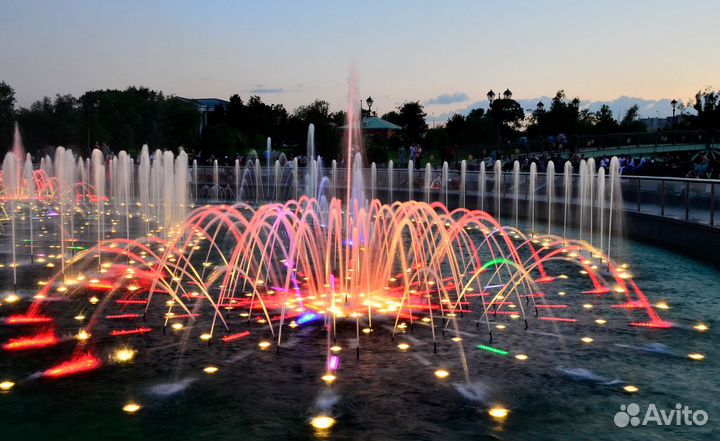 Светомузыкальный фонтан