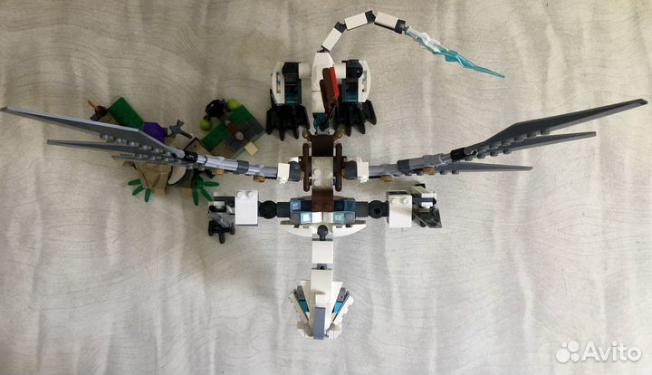 Lego ninjago - 70748 Титановый дракон(Аналог+Ориг)