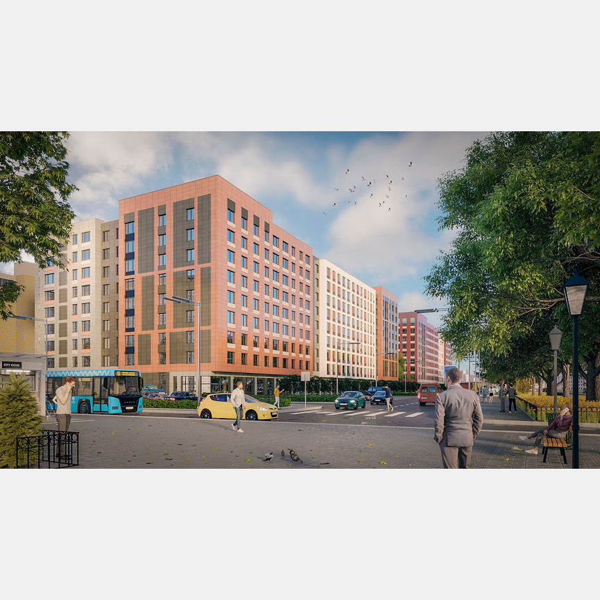 Квартира-студия, 27,2 м², 9/9 эт.