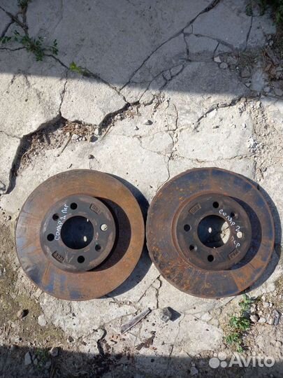 Hyundai solaris 2 диск тормозной