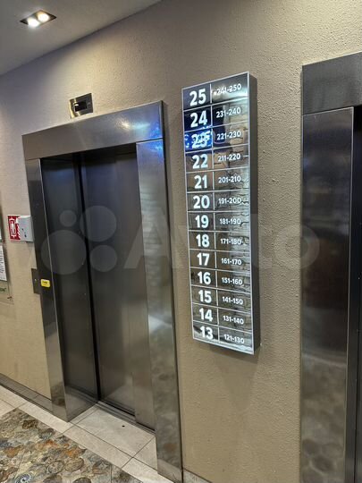 2-к. квартира, 58,4 м², 15/25 эт.