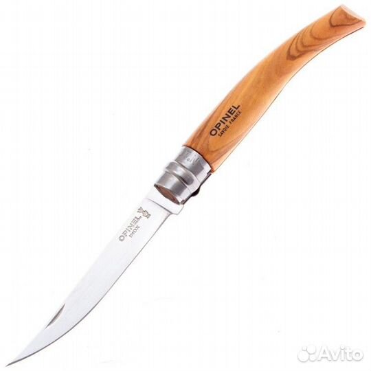 Нож Opinel №10 Slim филейный