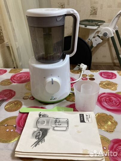 Пароварка блендер philips avent