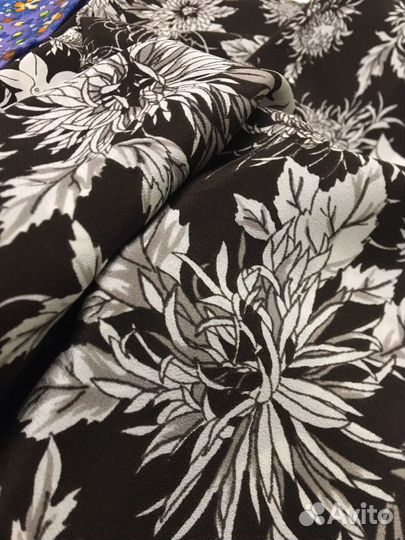 Натуральный шелк, крепдешин, шифон