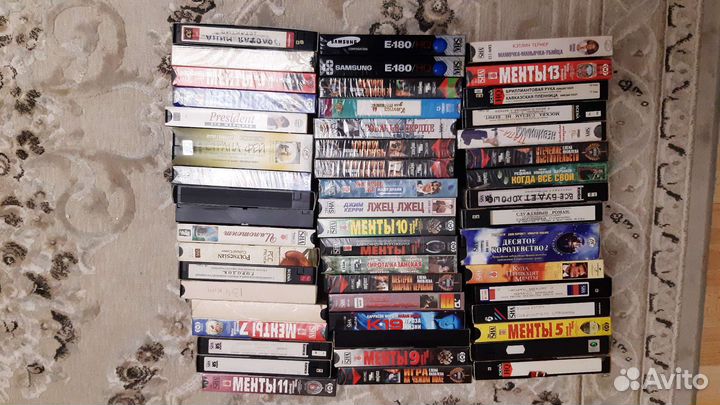 Видеокассеты vhs фильмы