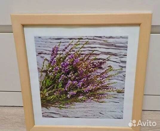 Картина постер IKEA в рамке со стеклом 