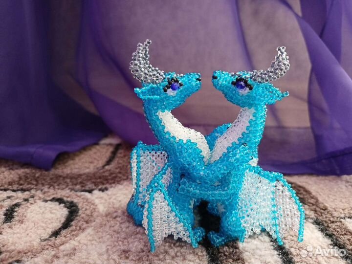 Драконы из бисера