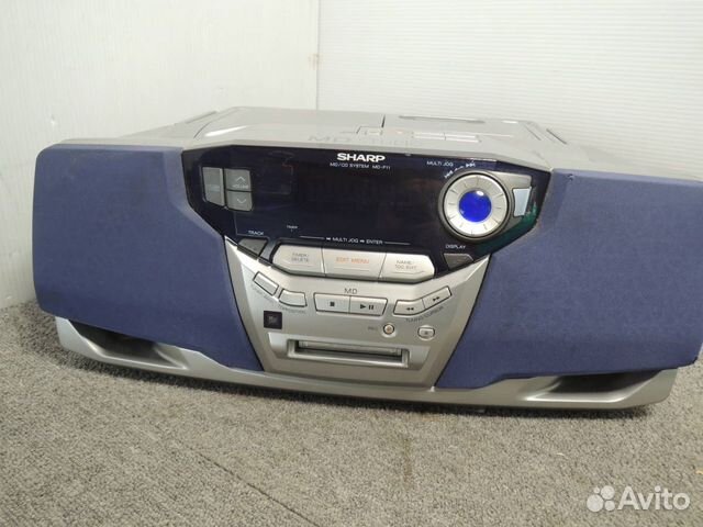 Магнитола sharp MD-F11-S CD MD tape tuner