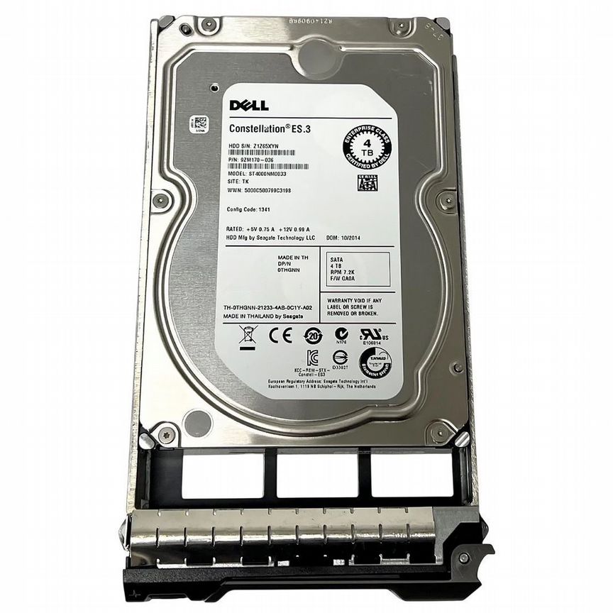 [0THGNN] Жесткий Диск Dell Thgnn 4tb 7200 Sata3 3,5" Hdd 0thgnn