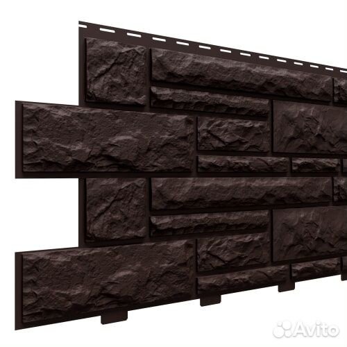 Фасадные панели Доломит стандарт Доломит орех, сло