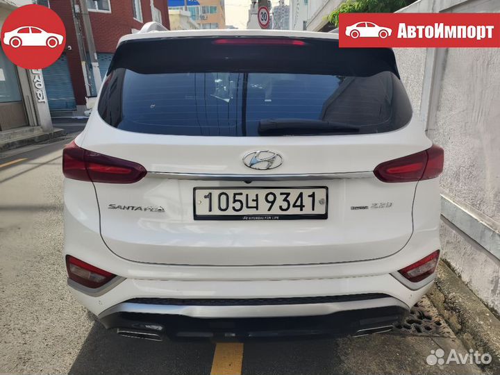 Hyundai Santa Fe 2.2 AT, 2020, 32 000 км