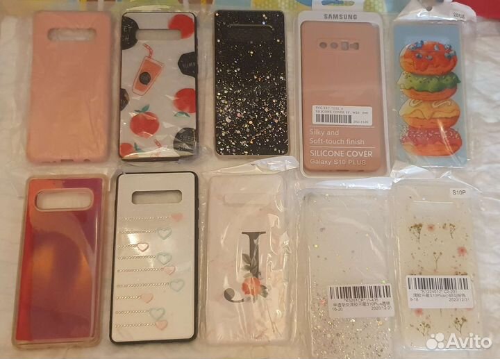 Чехлы на телефон samsung S10 plus