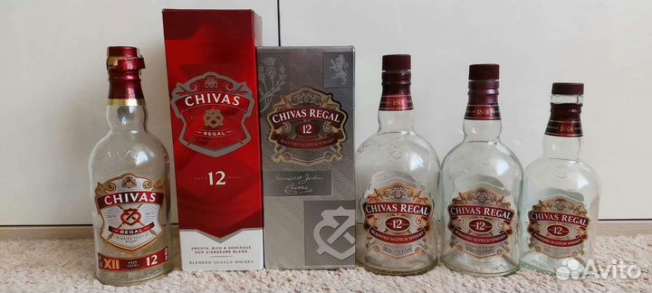 Корбка Бутылки от виски