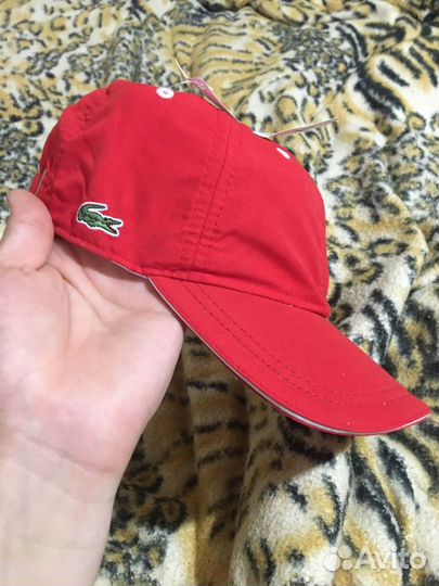 Кепка Lacoste оригинал(новая с бирками)