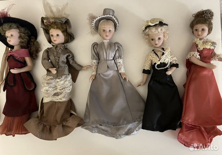 Коллекция кукол Дамы Эпохи